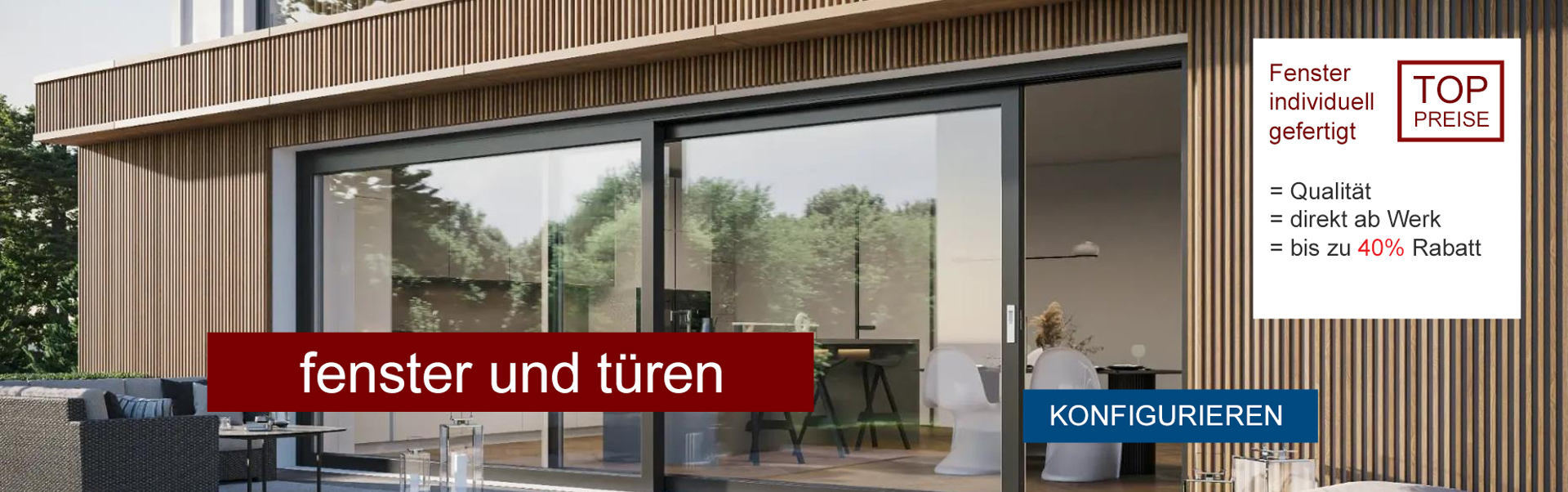 Fenster und Türen online kaufen